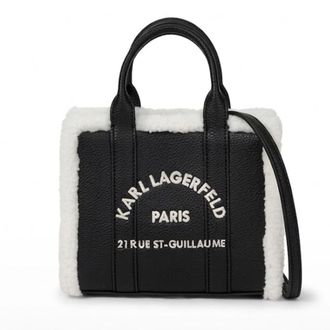 Karl Lagerfeld Apres SKI Club Tote - Dames - Tassen - Zwart - Maat: ONE Size