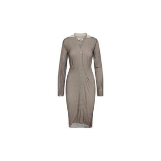 Maison Margiela Dames, Jurken, Beige, Maat: XS Wol
