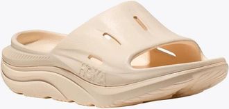Hoka One One Mens Hoka One One ORA Recovery Slide 3 1135061-VLV Sandals US 6 Beige APP2930