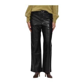 Aaiko Rianne PU 689 Broek - Dames - Broeken - Zwart - Maat: XS