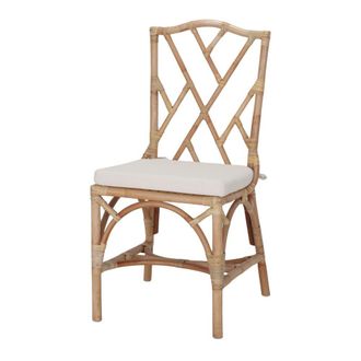 MisterWils Silla De Ratán Natural Chippendale - Natural - 99x47x57