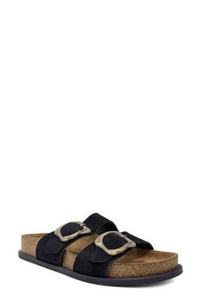 Shushop Brooke Slide Sandal in Black at Nordstrom Rack, Size 10