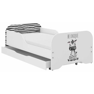 OEM Cama Infantil Miki 140x70 Zebra Safari
