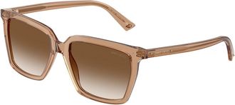 Jimmy Choo London JC5051 507613 Womens Sunglasses Brown Size 55