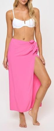L*Space Portela Cover-Up Sarong in Bubblegum Pink at Nordstrom Rack, Size X-Small