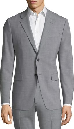 Theory Mens Chambers Stretch Wool Blazer