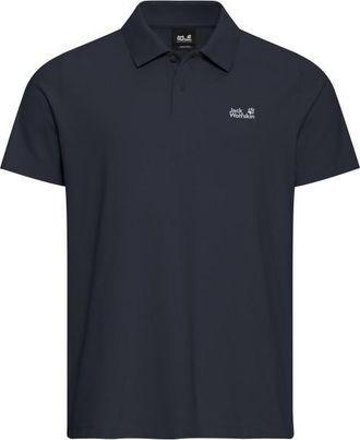 Jack Wolfskin Essential Polo Polo-Shirt f&uuml;r Herren | blau