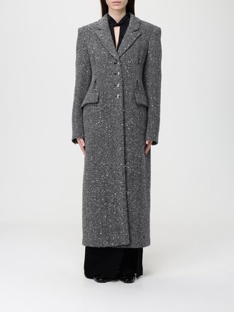 Alessandra Rich Coat ALESSANDRA RICH Woman color Grey