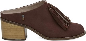Toms Leila Brown muiltjes met blokhak - Bruin