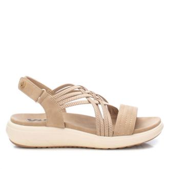 Xti Womens Wedge Sandals In Beige