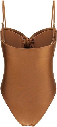 Zimmermann Womens Beige Polyamide One-Piece Swimsuit Clothing
