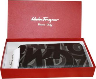 Ferragamo Printed Zip-Around Wallet