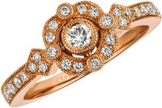 Le Vian 14K Rose Gold 0.37 Ct. Tw. Diamond Ring