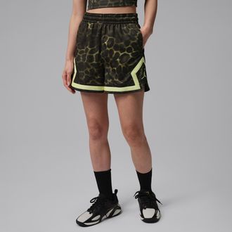 Nike Jordan Womens Jordan Sport 4 Diamond Shorts in Green | IF3495-331