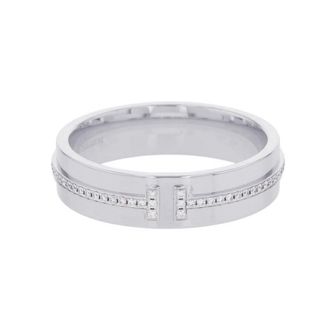 Tiffany & Co. White Gold (18K) Band Ring (Pre-Owned)