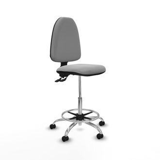 Piqueras y Crespo Piqueras Y Crespo Silla De Oficina Gris Claro Ajustable