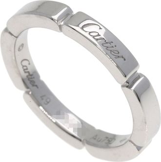 Cartier White Gold (18K) Band Ring (Pre-Owned)