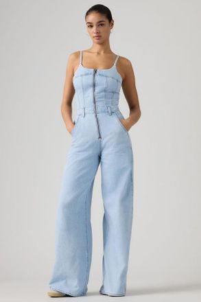 Levi's Bustier Jumpsuit - Donna - XS - Blu / Never Going To Change