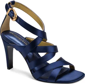 DKNY Briarrose Ankle Strap Sandal in Nightfall Blue at Nordstrom, Size 8.5