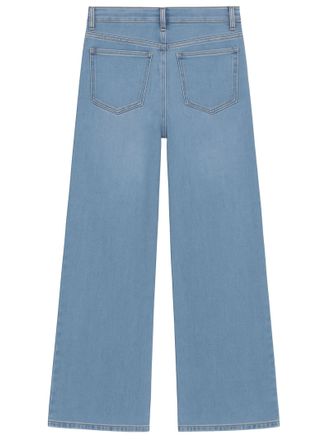 Frame Denim Le Slim Palazzo Jeans - Blue