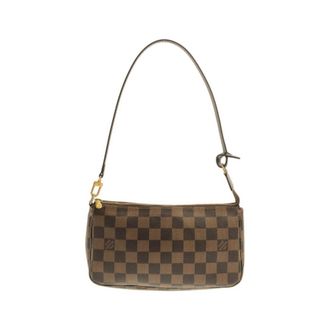 Louis Vuitton Damier Damier Canvas Ebene Damier Canvas Pochette Pouch (Pre-Owned)