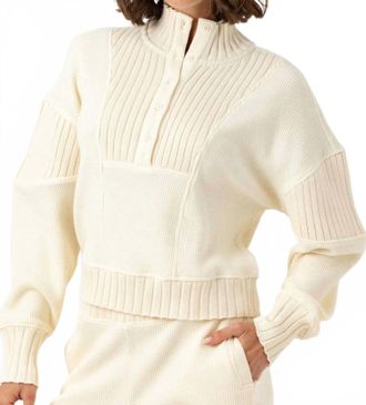 Sundays Senette Pullover Sweater In White