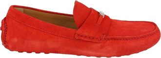 Ferragamo Grenoble Suede Drivers - Wide Width