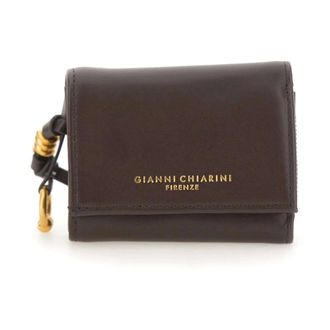 Gianni Chiarini Compact Wallet - female - Gianni Chiarini - Wallets & Cardholders - Brown - ONE SIZE - Accessories