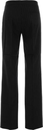 Andamane Womens Embroidered Twill Gladys Pant Blackwhite Pantaloni Trousers