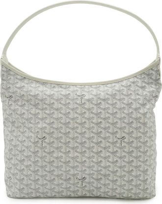 Goyard Boheme Hobo Bag Coated Canvas Leather