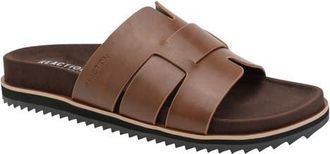 Kenneth Cole Reaction Calen Slide Sandal in Dark Natural at Nordstrom, Size 12