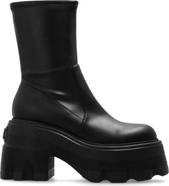 Casadei Boots Platform Black Malleolo Lab