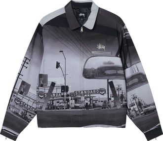 St&uuml;ssy Hopper Jacket Black 115648