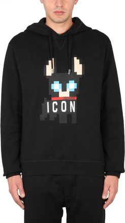 Dsquared2 Black Solid None Sweatshirt