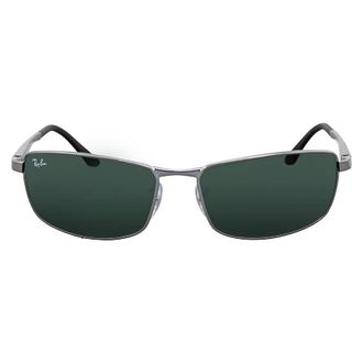 Ray-Ban Ray Ban Green Classic G-15 Rectangular Mens Sunglasses RB3498 004/71 61