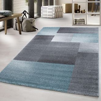 Ayyildiz Teppiche Teppich »Lucca 1810« rechteckig 11 mm Höhe Kurzflor, Wohnzimmer