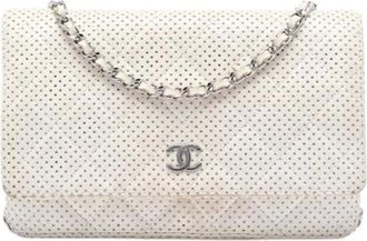 Chanel Pre-owned Wallet on Chain - - Pre-owned - Donna - Bianco - ONE SIZE