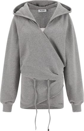 The Attico Gray Cotton Short Womens Dress