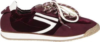 Puraai 6.02 Panther Velvet Low-Top Sneakers