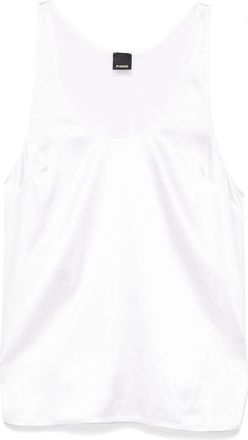 Pinko Satijnen tanktop - Wit