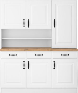 Wiho Küchen Küchenbuffet »Erla« 150 cm breit mit Kassettenfront