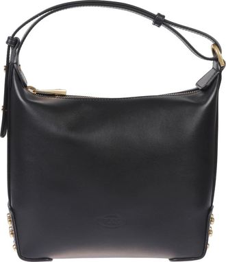 Tod's Bags.. Zwart - Dames - Schoudertassen - Zwart - ONE Size - Tassen