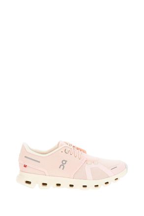 On Running Pink Cloud 6 Mesh Speed-Lacing Sneakers