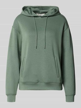 Moss Copenhagen Hoodie mit Tunnelzug Modell IMA in Dunkelgruen, Gr&ouml;&szlig;e L/XL
