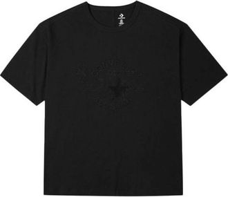 Converse (WMNS) Converse Chuck 70 Oversize T-Shirt Asia Sizing Black 10021980-A02