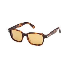 Tom Ford Ezra-02 Ft1359 53E - male - Tom Ford - Sunglasses - Brown - 50 MM - Accessories