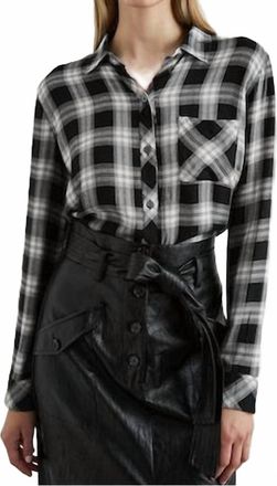 Rails Hunter Top In Midnight Snow