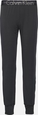 Calvin Klein Womens Focused Fit Lounge Jogger, Black - Size: 12