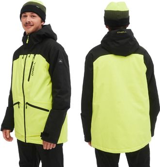OEM ONeill Total Disorder Snow Wear Men Pyranine Yellow Color Block [2500007-42015] R.m