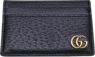 Gucci Pre-owned Card Case - Heren - Vintage Accessoires - Zwart - ONE Size - Leer - Vintage